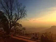 Sunset Point in Pachmarhi