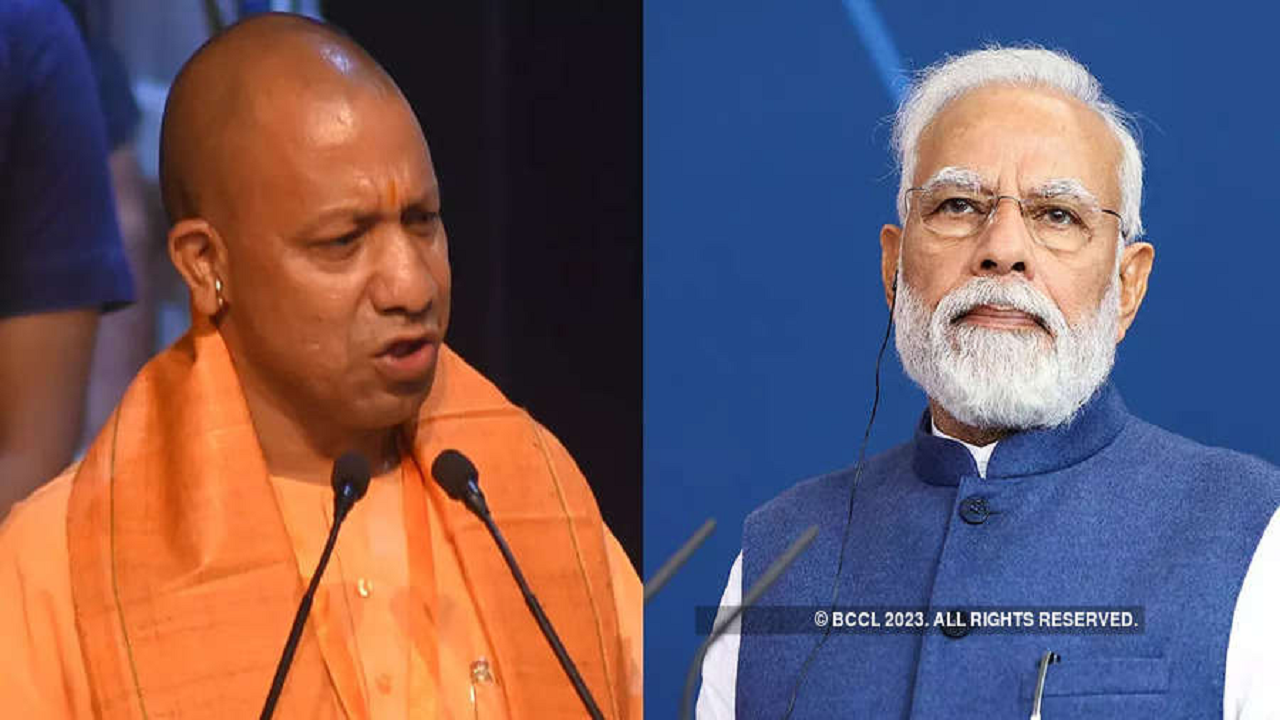 PM Narendra Modi wishes Yogi Adityanath on his 51 biorthday-जन्मदिन पर ...