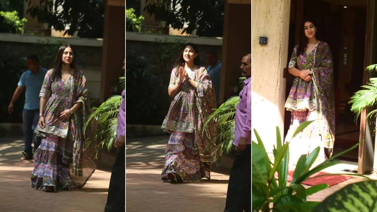 तैमूर और जेह की कलाई पर राखी बांधने पहुंचीं Sara Ali Khan निभाया बड़ी बहन का फर्ज