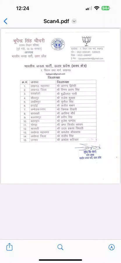 list