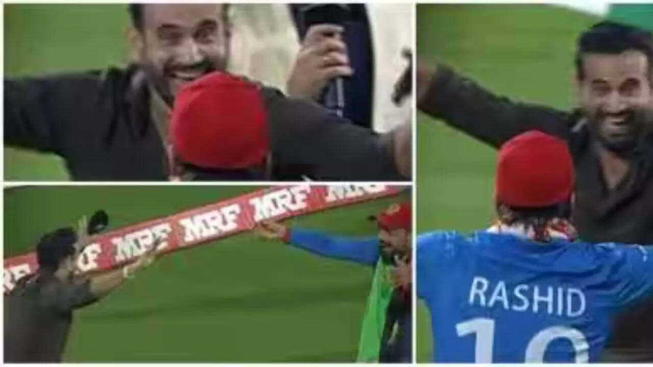 Red Rashid Pathan Kamran Akmal Lashes Out Irfan Pathan On Dance With Rashid Khan After ...