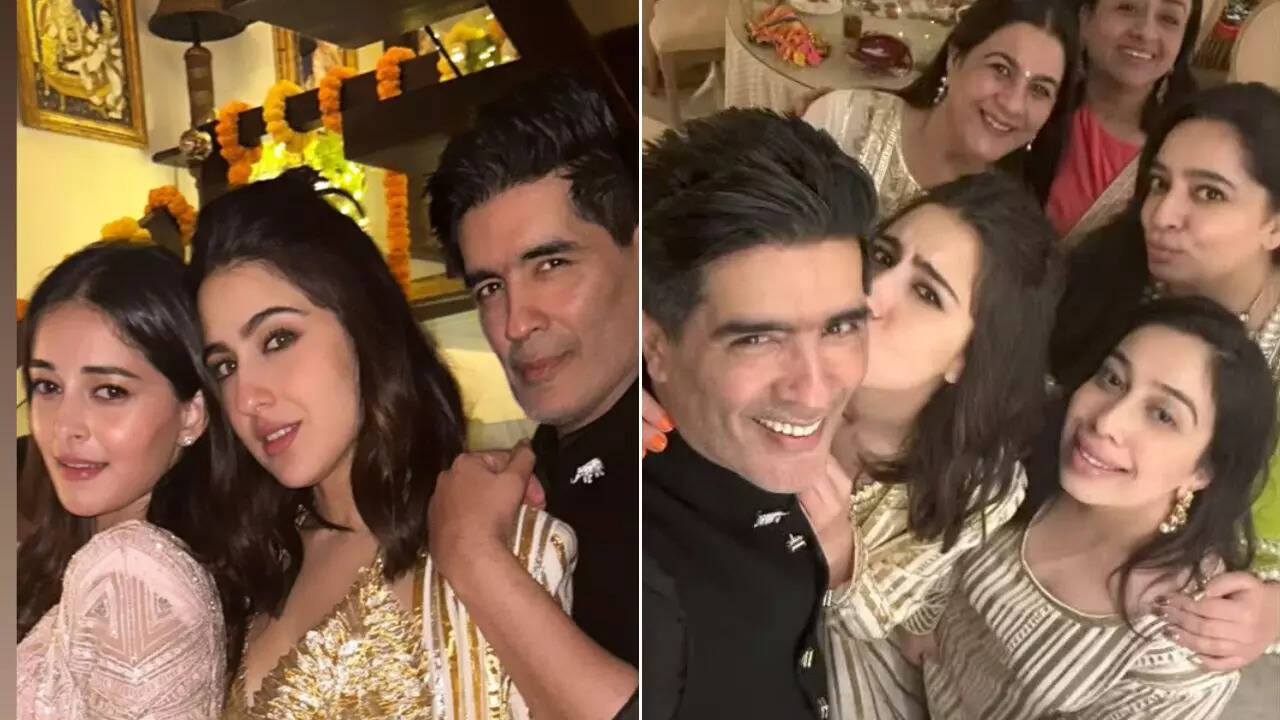 सारा अली खान ने दो दिन पहले ही मनाया Diwali का जश्न अनन्या पांडे सहित इन सितारों ने बढ़ाई रौनक