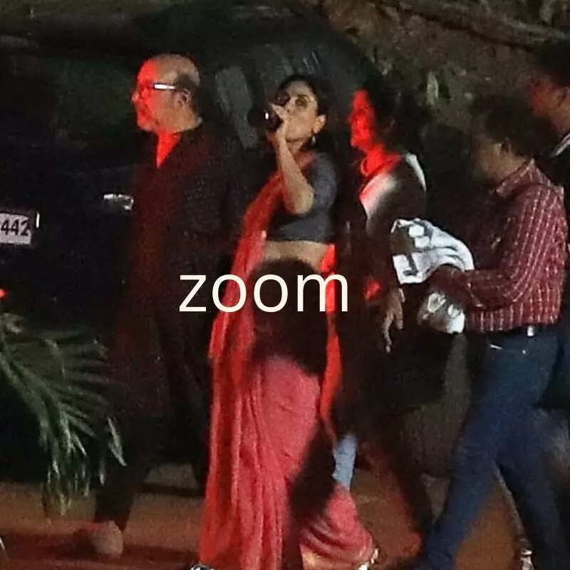 शूट के बाद रिलेक्स कर रही करीना