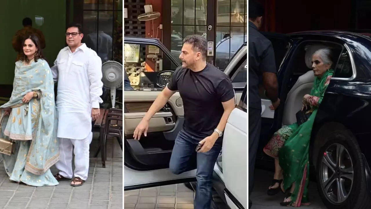 Arbaaz Khan Wedding 56 साल की उम्र में दूसरी बार निकाह पढ़ेंगे अरबाज खान बाराती बन पहुंचा पूरा परिवार
