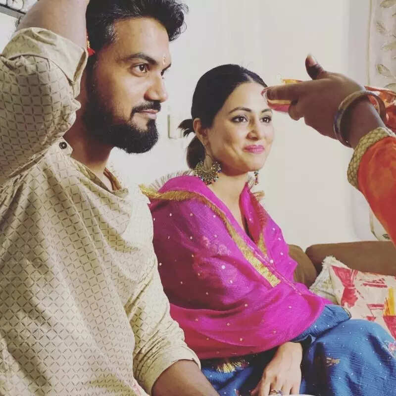 हिना खान-रॉकी जैस्वाल Hina Khan-Rocky Jaiswal