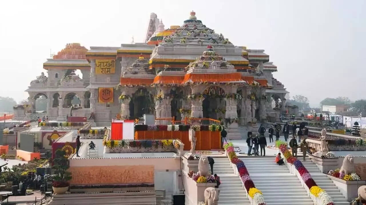 ​राम मंदिर की लेटेस्ट फोटो​