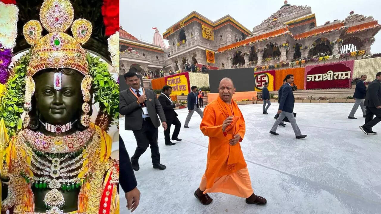सीएम योगी ने श्रीराम को किया नमन