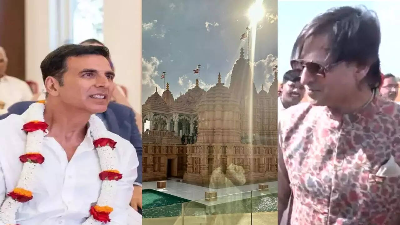 अबू धाबी के पहले हिंदू मंदिर पहुंचे Akshay Kumar समेत ये सितारे माथा टेक कर लिया भगवान का आशीर्वाद