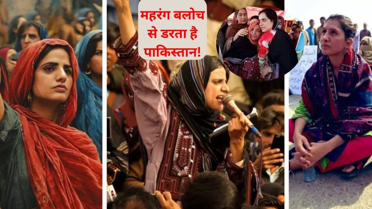 आंदोलन का प्रमुख चेहरा 30 साल की डॉक्टर महरंग बलोच