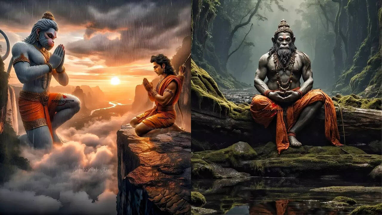 उन्हीं हनुमान जी की 10 अलग-अलग तस्वीरें सोशल मीडिया में वायरल हैं।