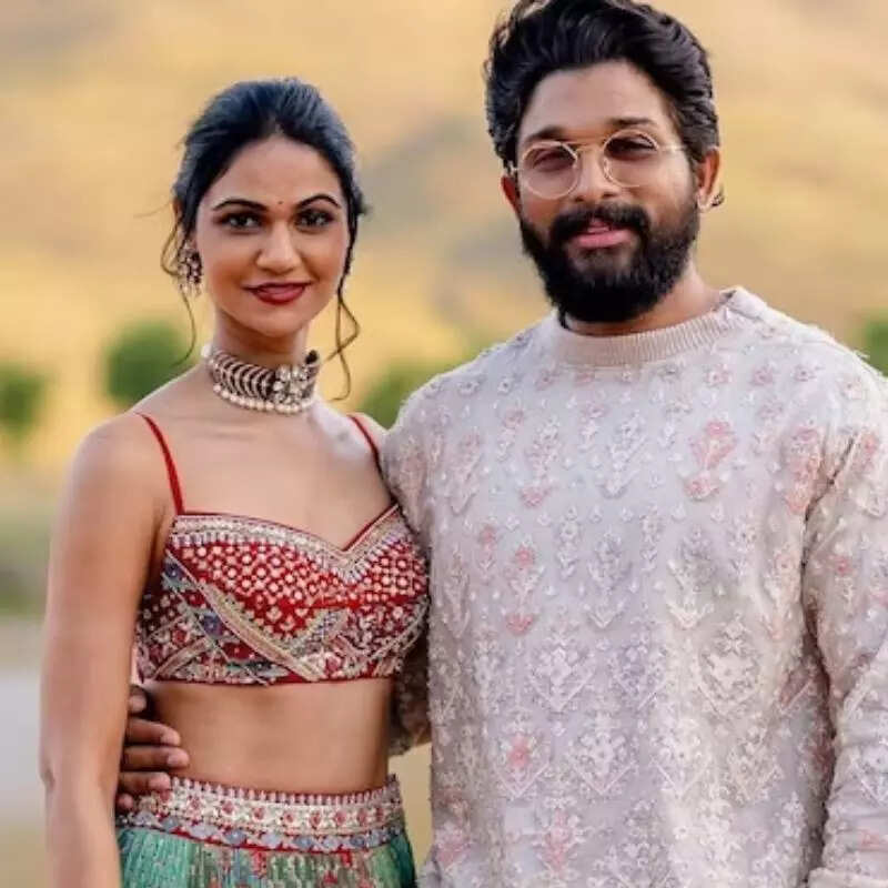 Allu Arjun-Sneha Reddy Love Story : पहली नजर में ससुर जी के आगे नंबर ...