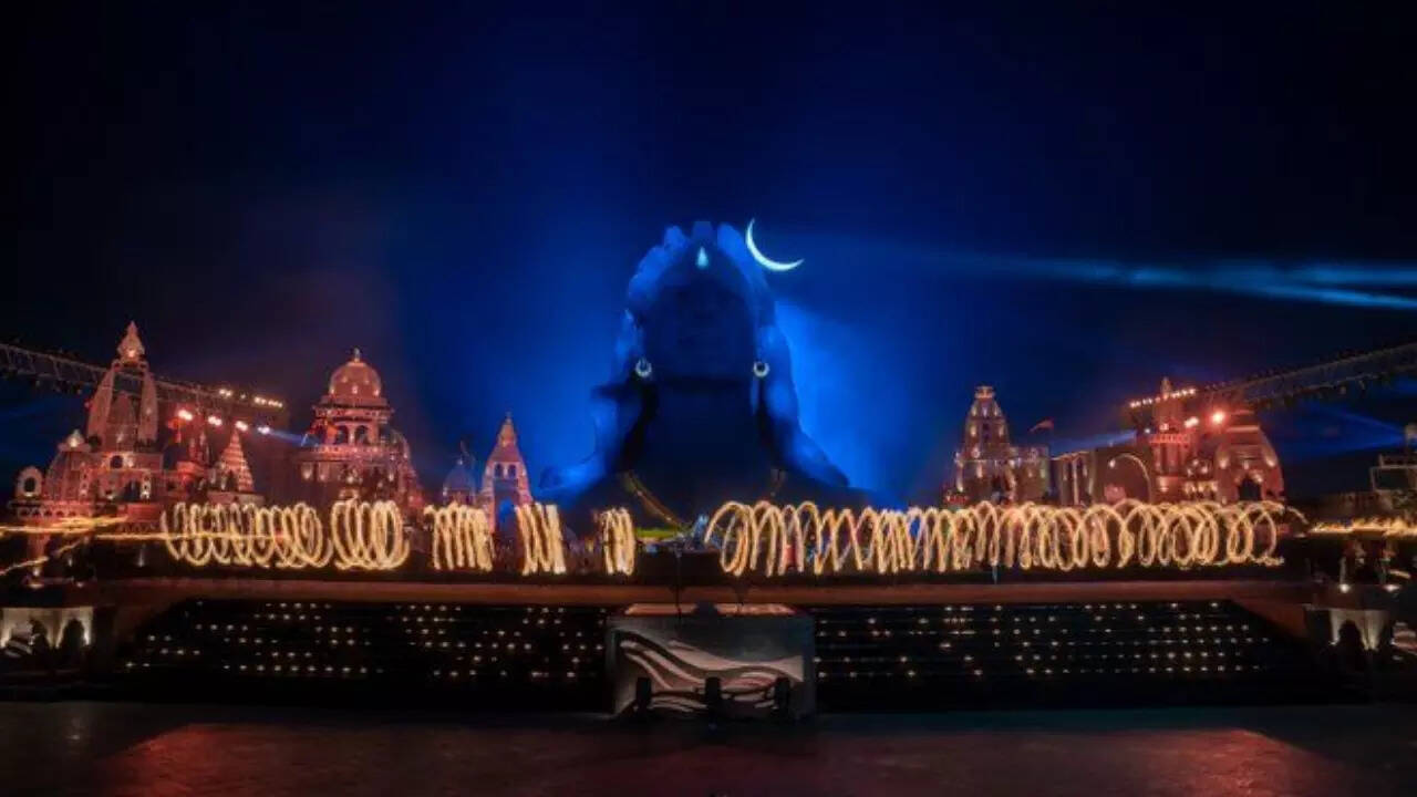काशी थीम पर की गई सजावट