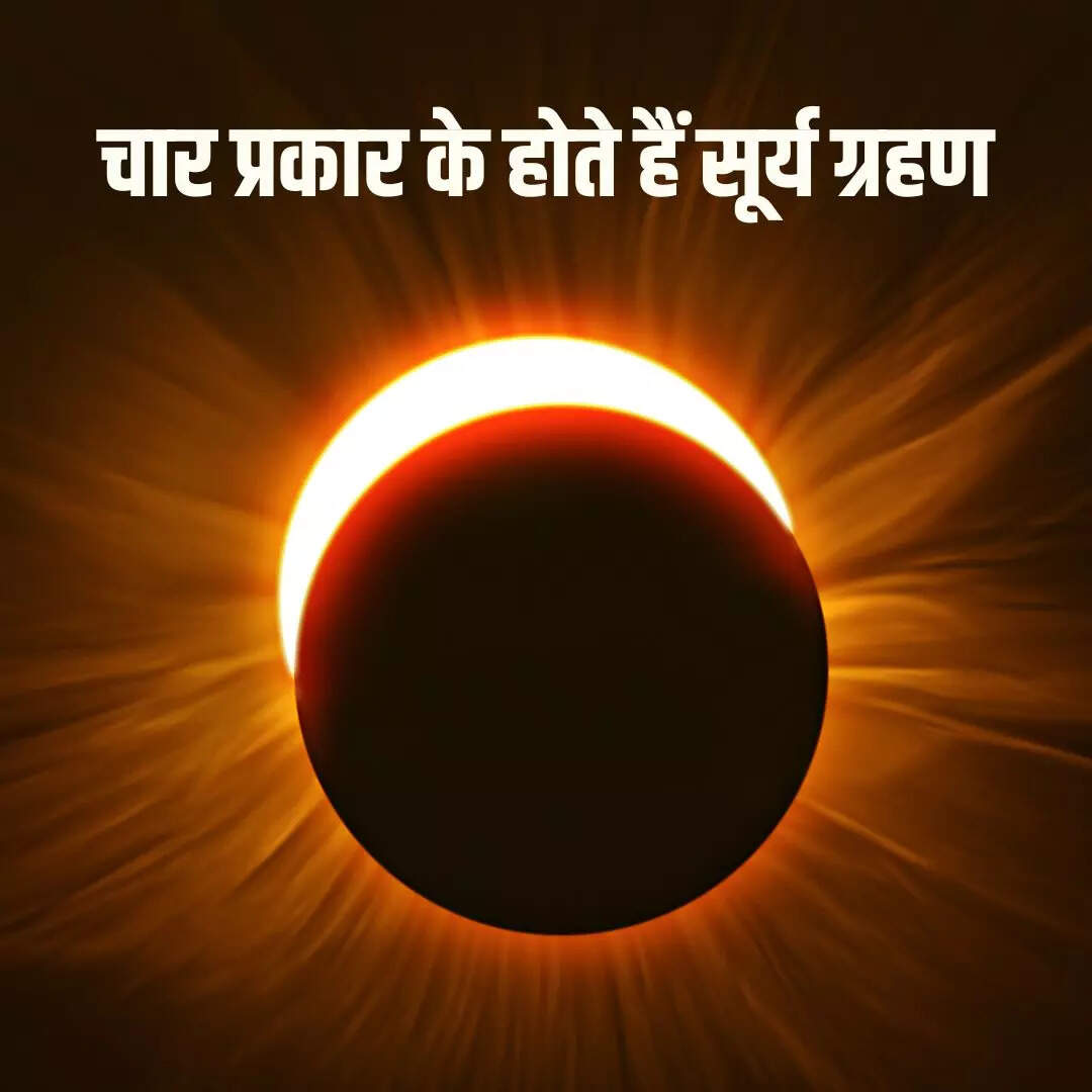 सूर्य ग्रहण के प्रकार