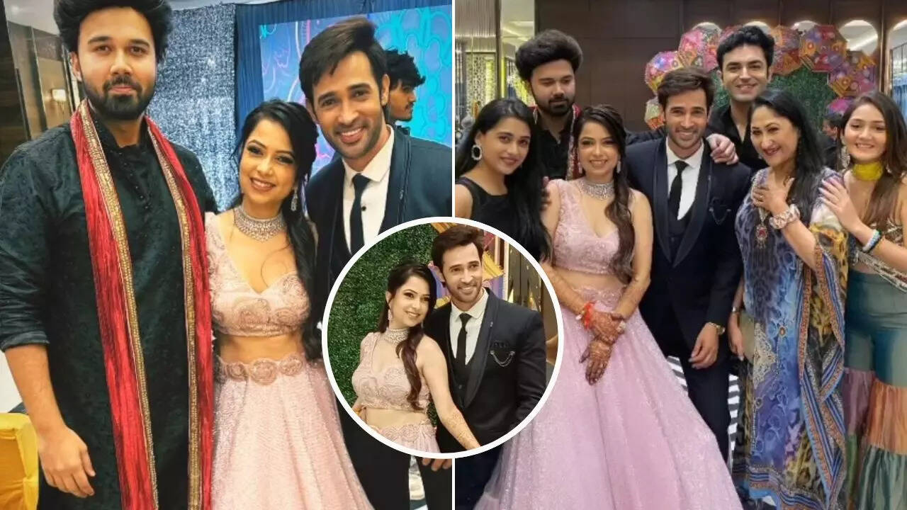 Karan Sharma और Pooja Singh के रिसेप्शन की फोटोज हुईं वायरल