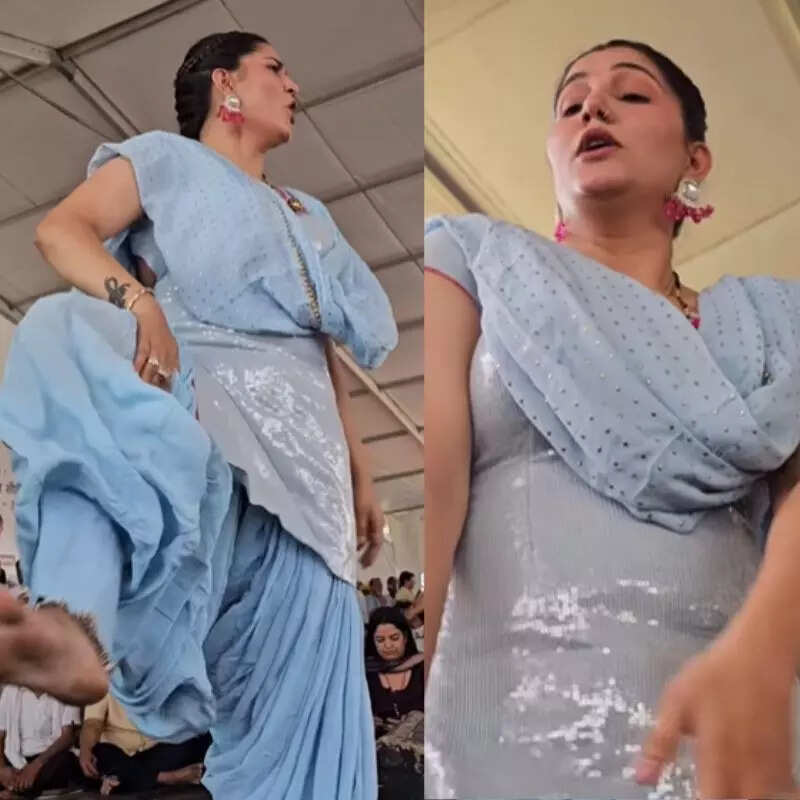 सपना के क्रेज़ी स्टेप्स