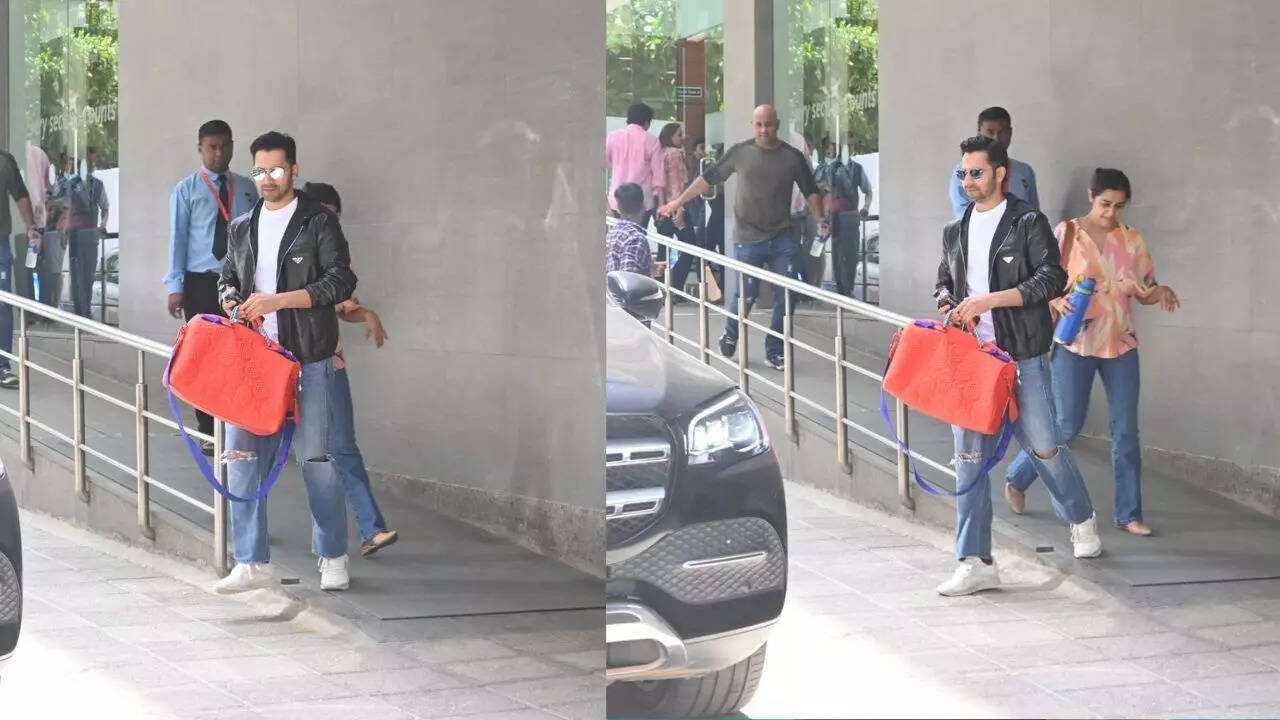 Varun Dhawan पिता बनने के बाद पहली बार पब्लिक में आए नजर चेहरे पर साफ-साफ दिखी बाप बनने की खुशी