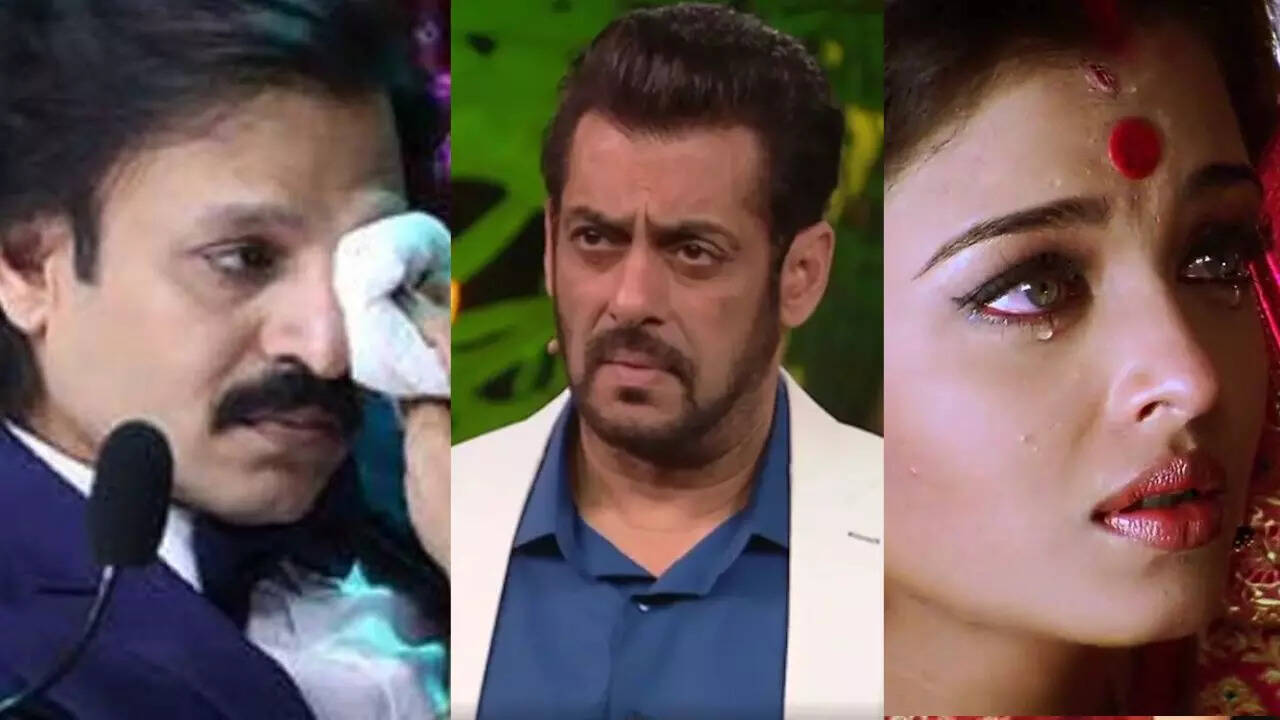 सलमान खान के गुस्से ने कच्चा चबाया ऐश्वर्या-विवेक समेत इन सितारों का करियर हाथ फैलाकर काम मांगने पर भी मिला ठेंगा