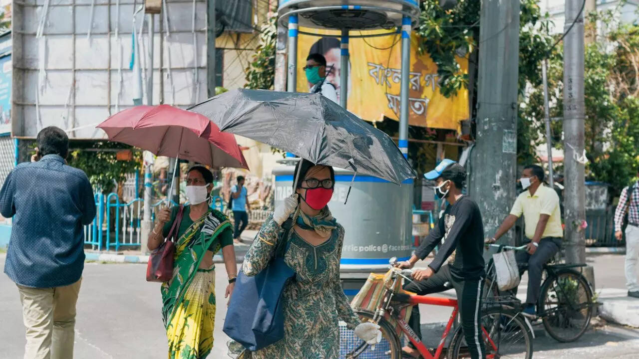 अधिक तापमान वाले क्षेत्र का विस्तार