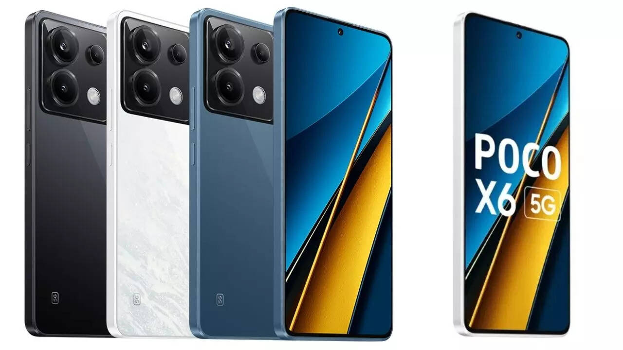 POCO X6 5G (कीमत- 18,999 रुपये)​