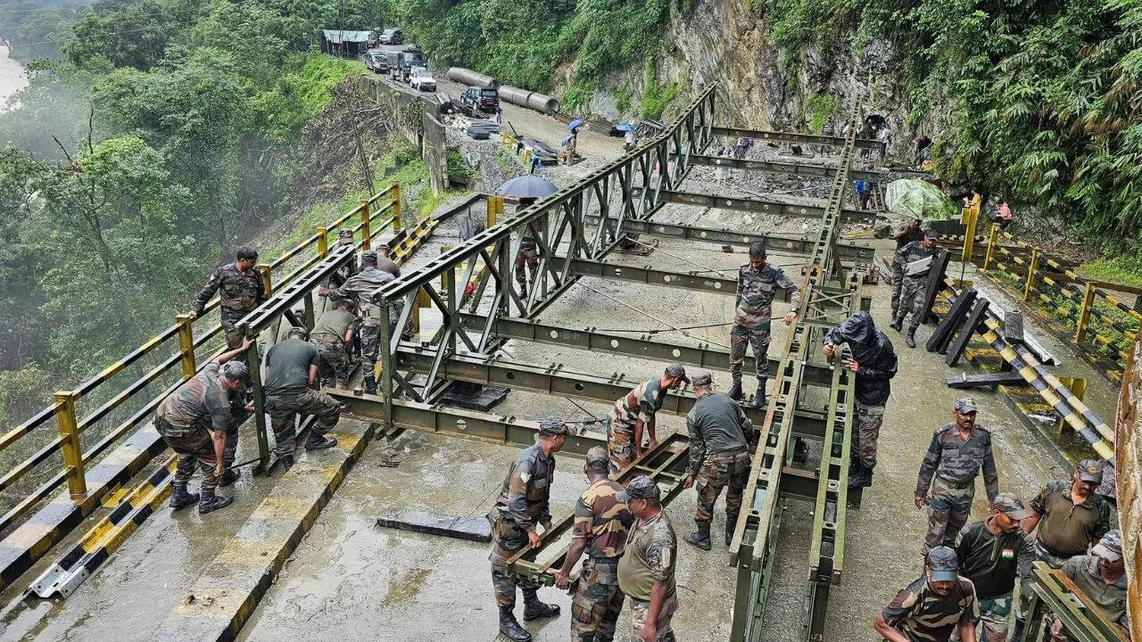 त्रिशक्ति कोर के इंजीनियरों का कमाल