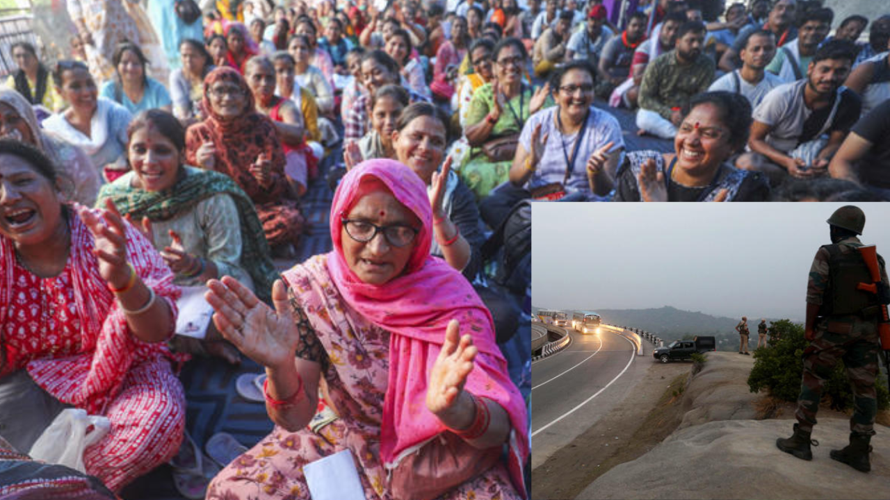 ​​1000 से अधिक सुरक्षाकर्मी​