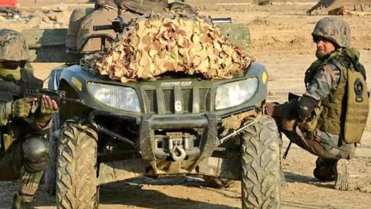 ​​ऑल टेरेन वाहनों की तैनाती​
