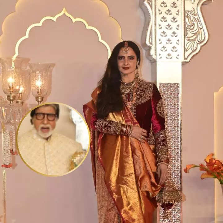 रेखा और अमिताभ बच्चन