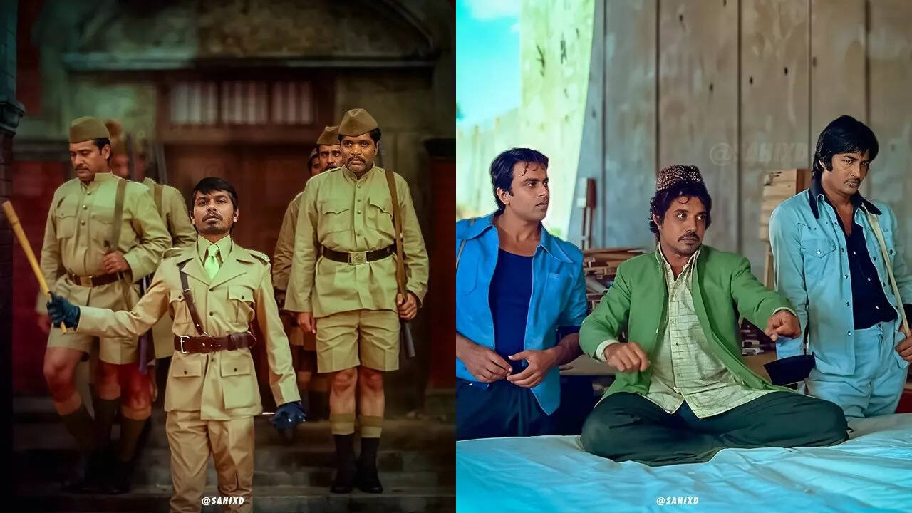 आधे इधर जाओ और आधे उदर जाओ