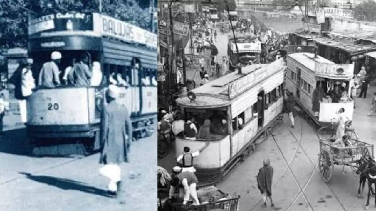 चांदनी चौक जामा मस्जिद कटरा बाड़ियां इलाको में जाती थी ट्राम