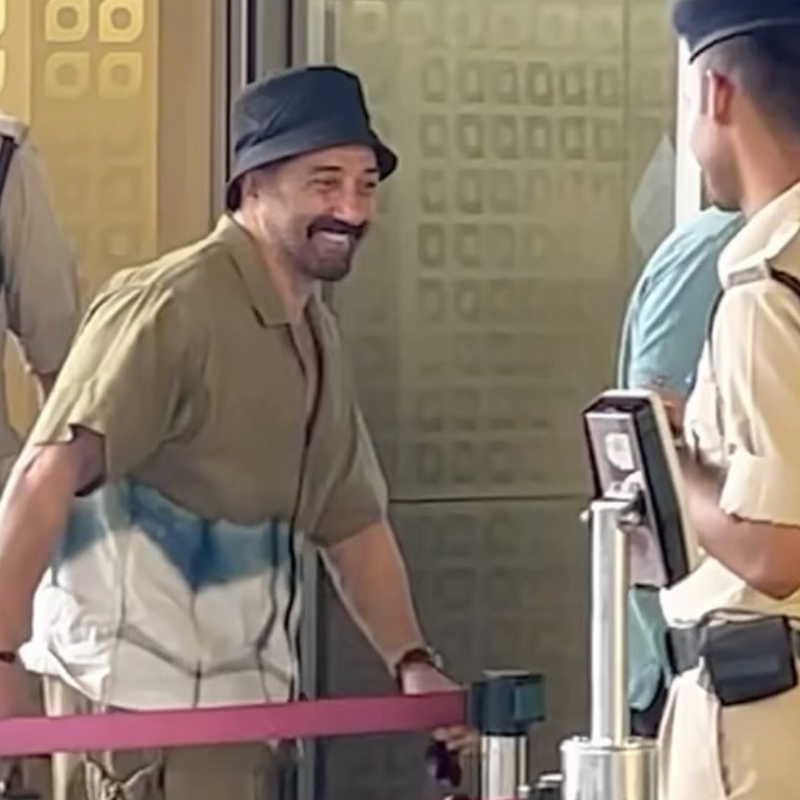 एयरपोर्ट पर स्पॉट हुए सनी देओल