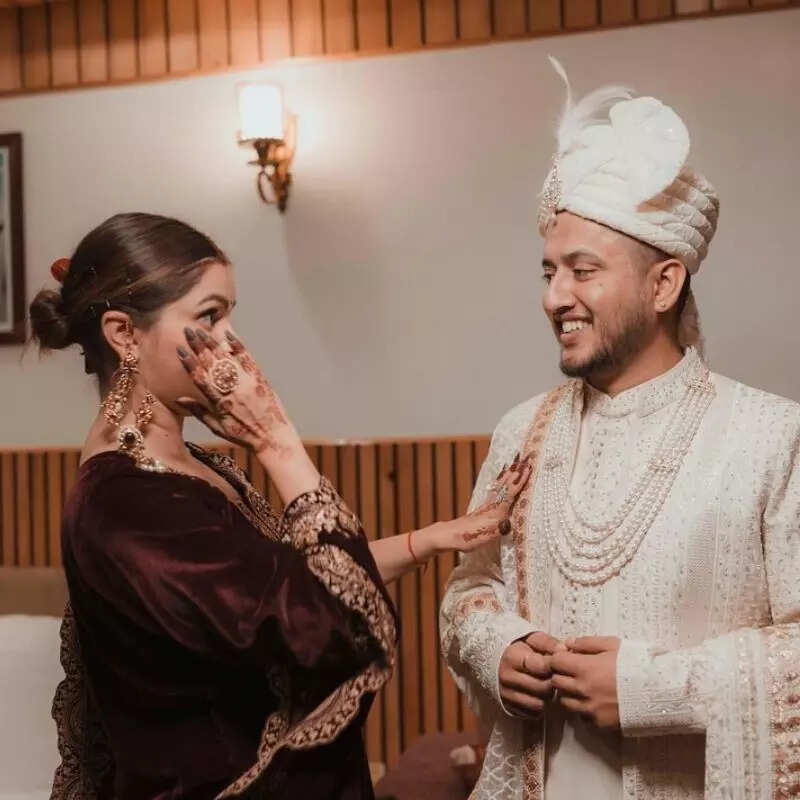 भाई की शादी में रुबीना ने किया जमकर एंजॉय