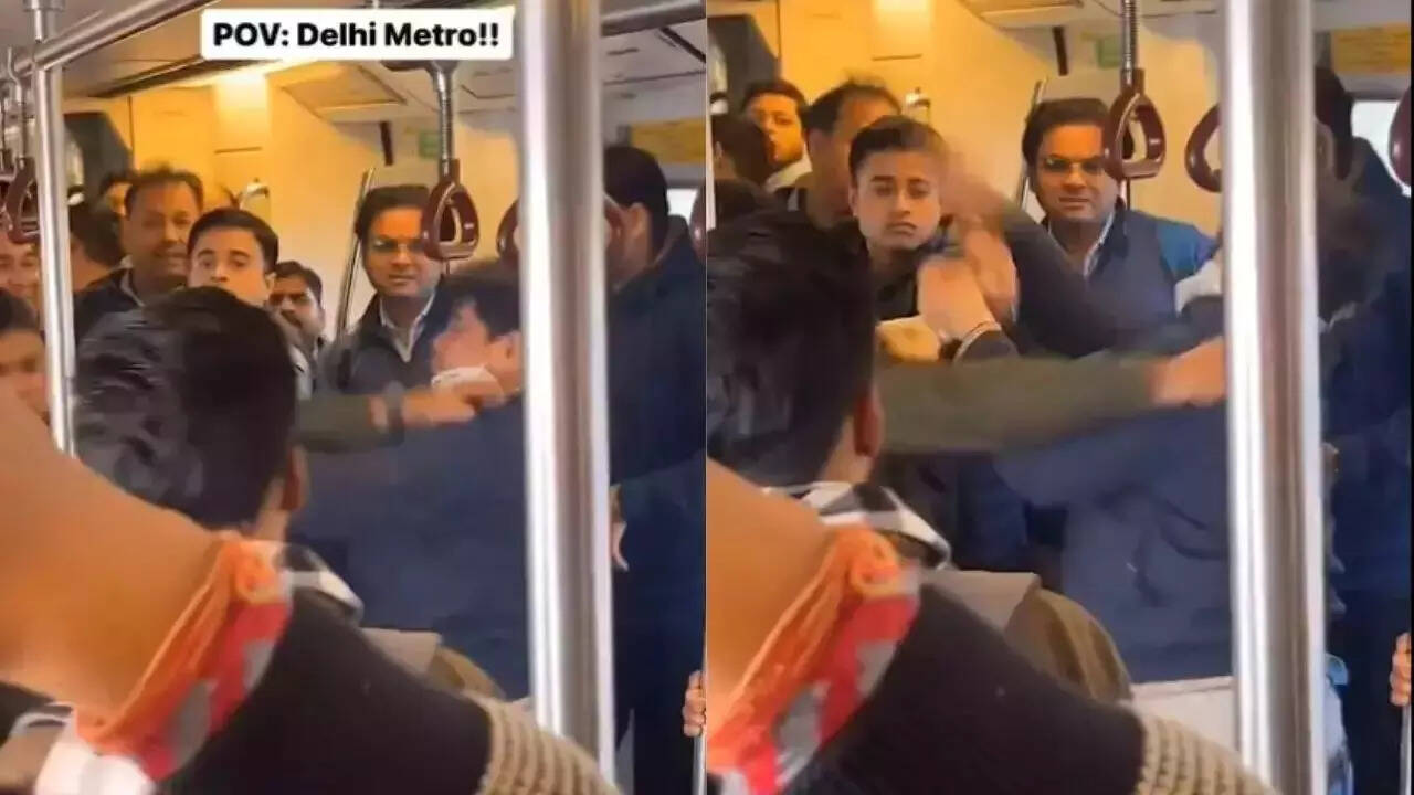 ​कभी नांक तो कभी मुंह पर चला पंच 