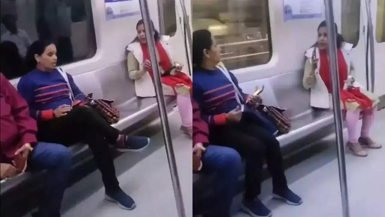 सीट को लेकर दो महिलाओं में विवाद