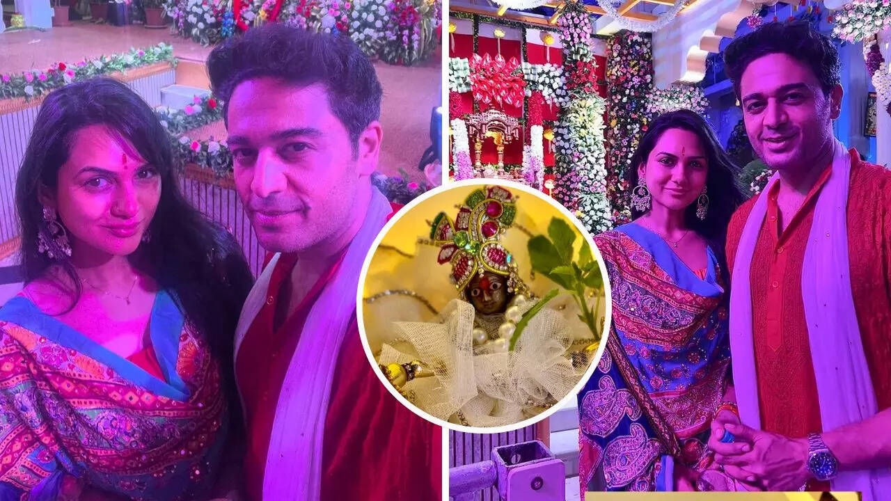 जन्माष्टमी सेलिब्रेशन से जुड़ी गौरव खन्ना और आकांक्षा चमोला की फोटोज हुईं वायरल