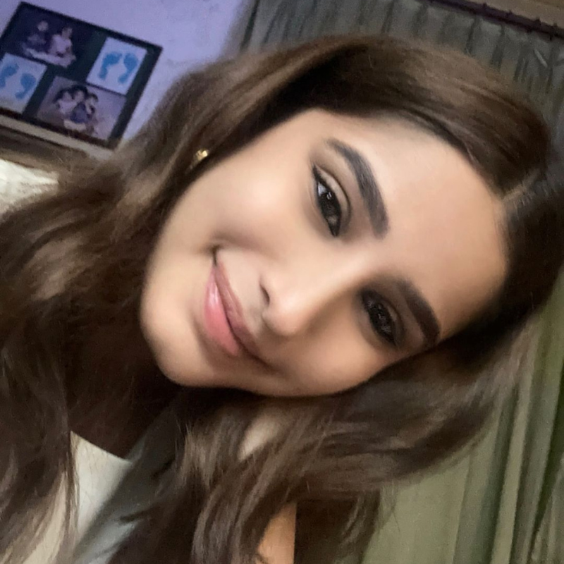 मेकअप किए नजर आईं राशा थडानी