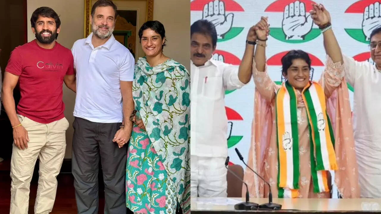 भारत लौटकर कांग्रेस का हाथ थामा