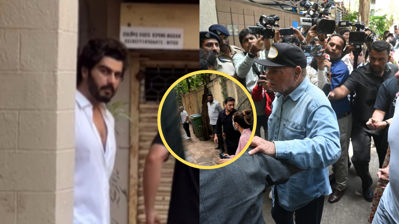 मलाइका अरोड़ा का दुख बांटने पहुंचे ये सितारे