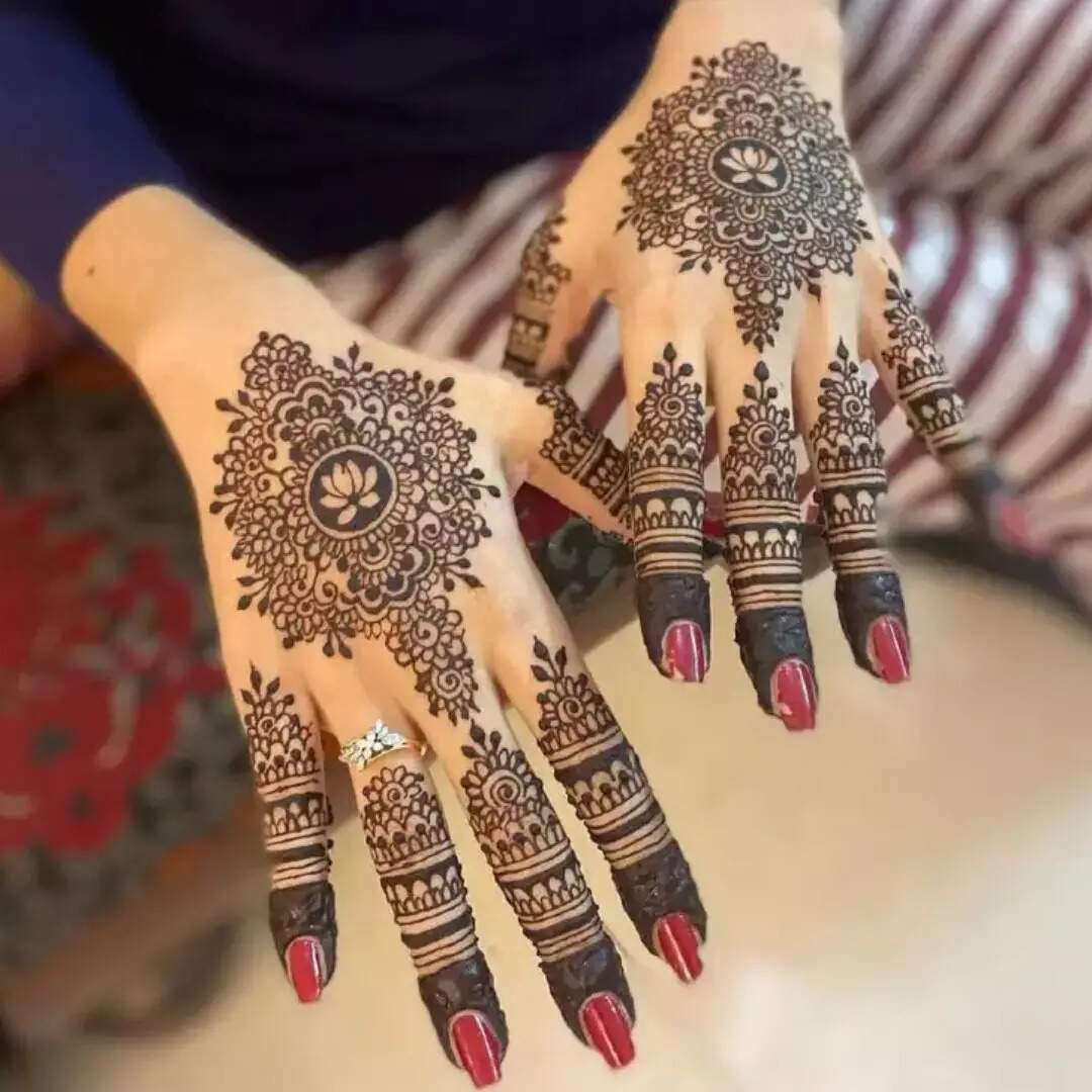 गोल टिक्की डिजाइन