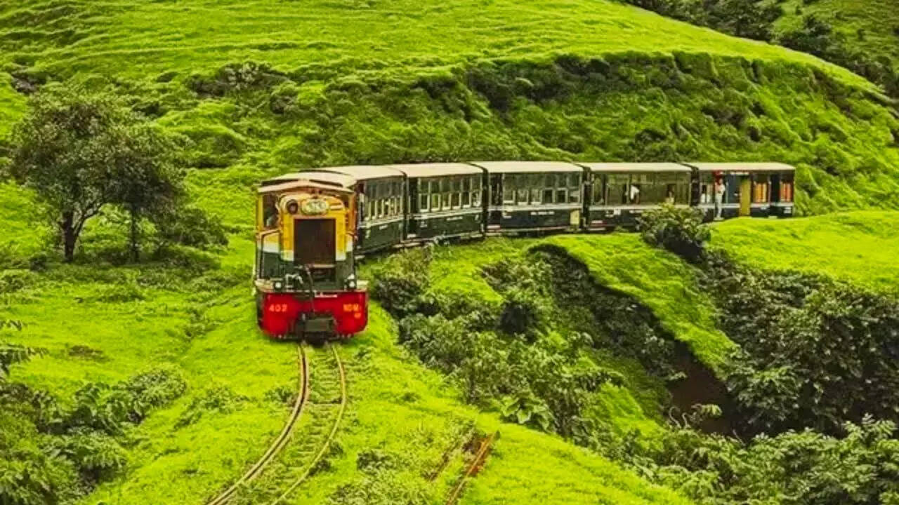 ​माथेरन में टॉय ट्रेन​