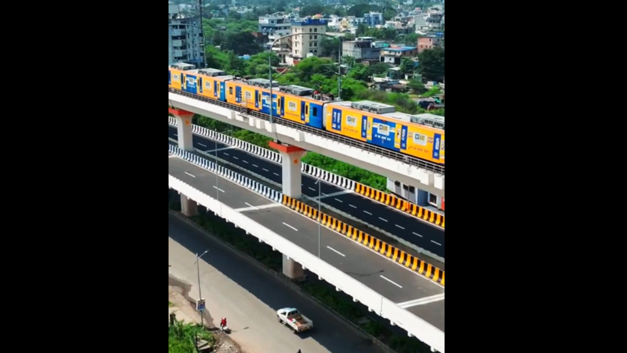 पांच मेट्रो स्टेशन बनाए गए