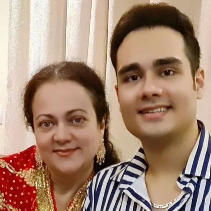 कुछ दिनों पहले वायरल हुई थी मंदाकिनी के बेटे की फोटो