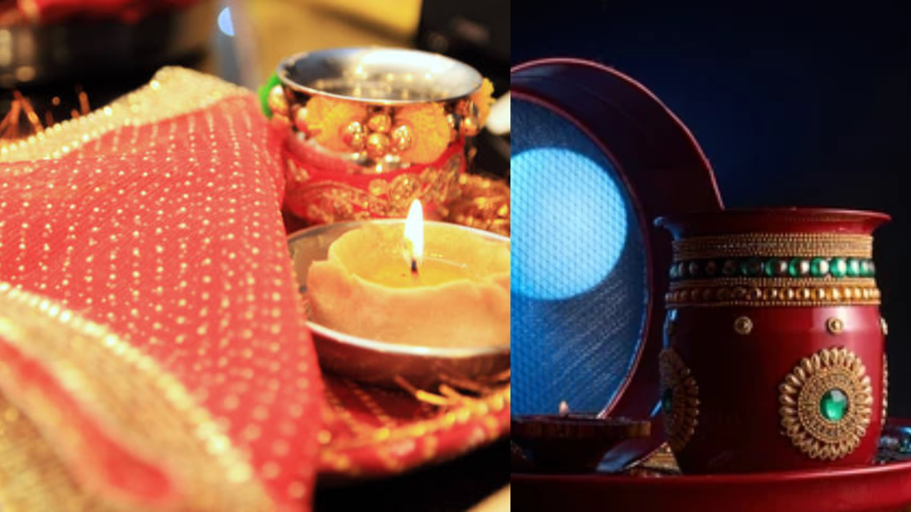 Karwa Chauth 2024 करवा चौथ की पूजा बिना करवे के अधूरी मानी जाती है। इस पूजा में करवे को बहुत ही महत्वपूर्ण माना गया है। ये करवा मिट्टी का होता है हालांकि अब बाजार में तांबे और पीतल के करवे मिलते हैं। करवे में बहुत सारी सामग्री भरी जाती है। करवे के पानी से ही चंद्रमा को अर्घ्य दिया जाता है। आइए जानते हैं मिट्टी के करवे में किन- किन चीजों को भरा जाता है।