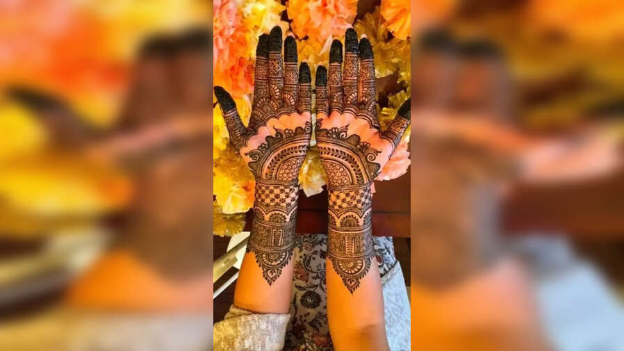 Mehndi Design For Karwachauth फुल हैंड मेहंदी डिजाइन इजी