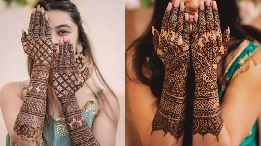 Back Hand Mehndi Design बैक हैंड फूल मेहंदी डिजाइन 