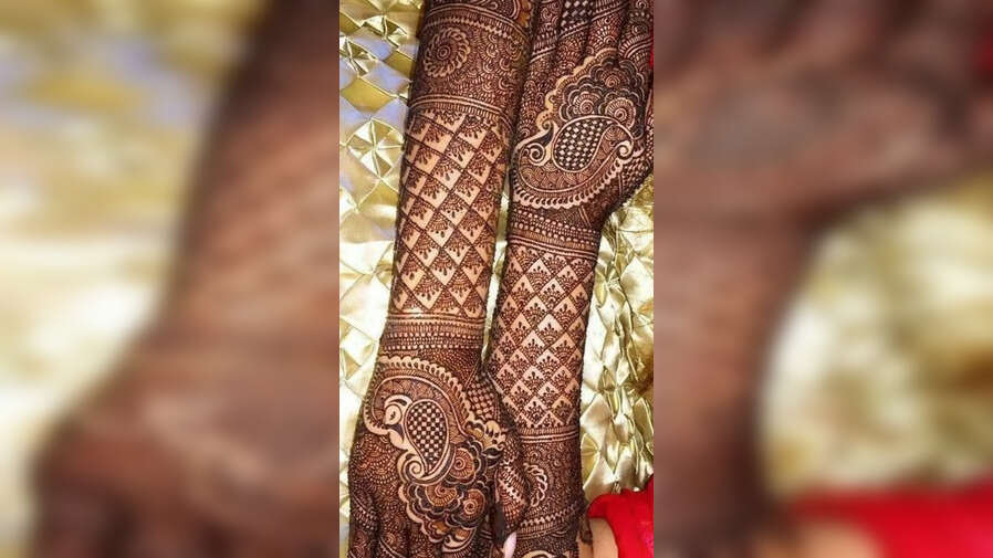 Mehndi Design For Karwachauth फूल हैंड हिना डिजाइन 