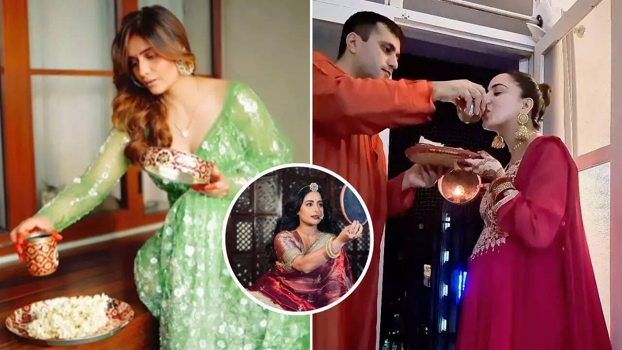 टीवी के इन सितारों ने धूमधाम से मनाया करवा चौथ