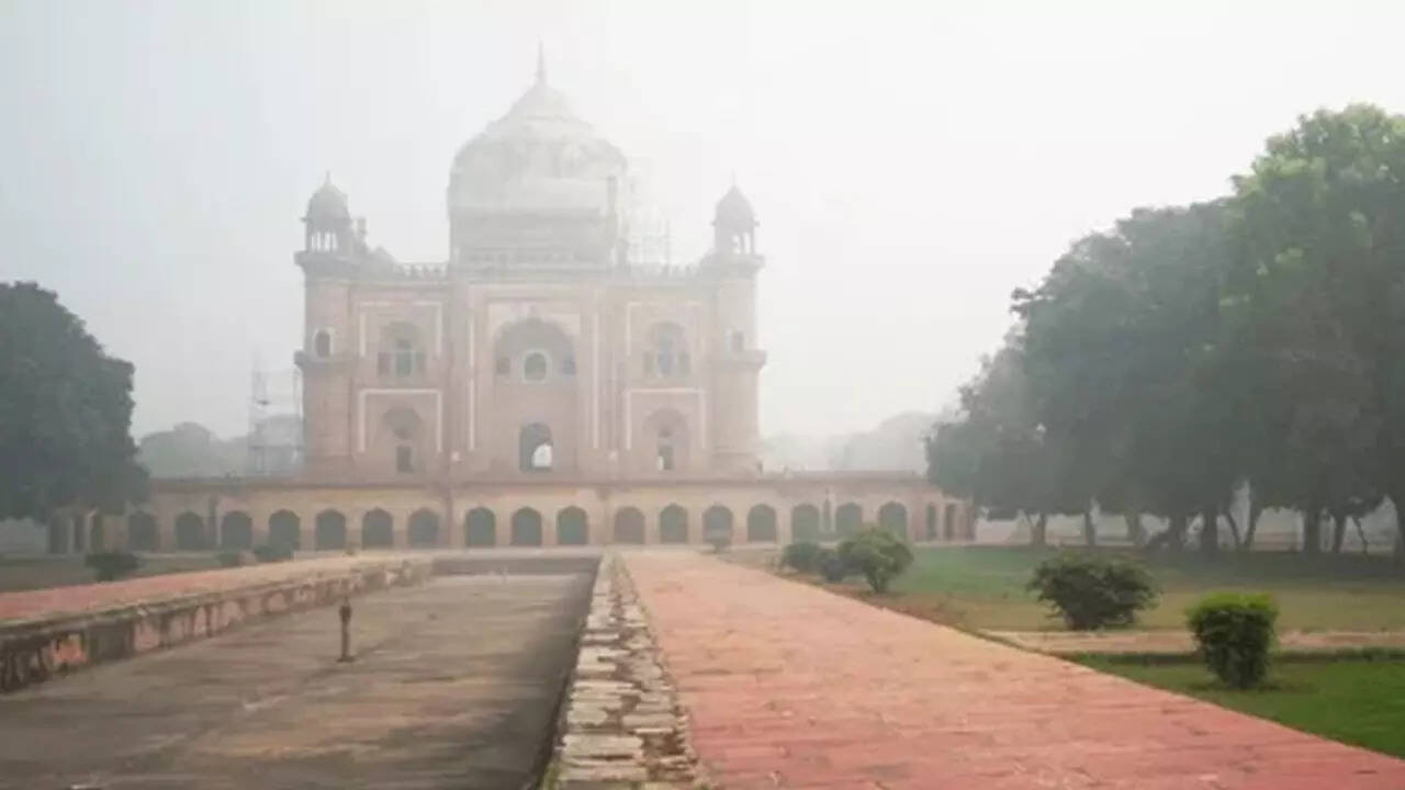 सफदरजंग में माइनस में तापमान