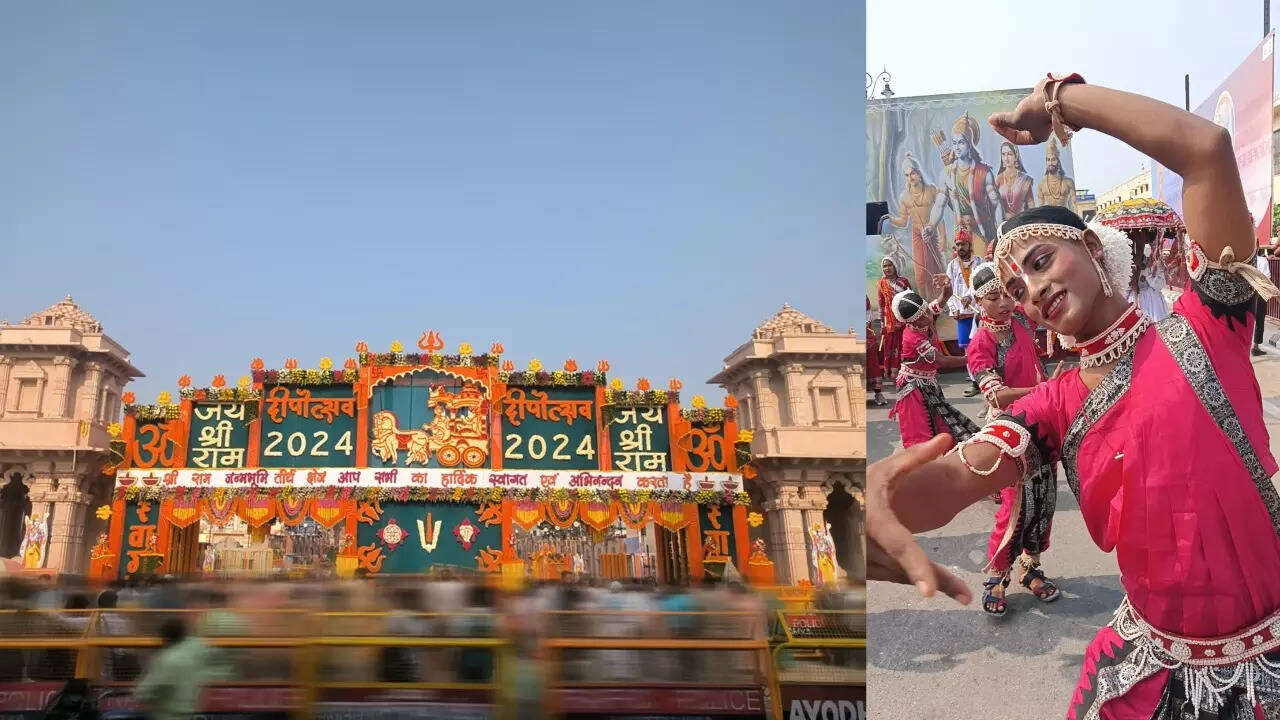 शास्त्रीय नर्तकों की प्रस्तुति ने राम पथ पर जादू बिखेरा
