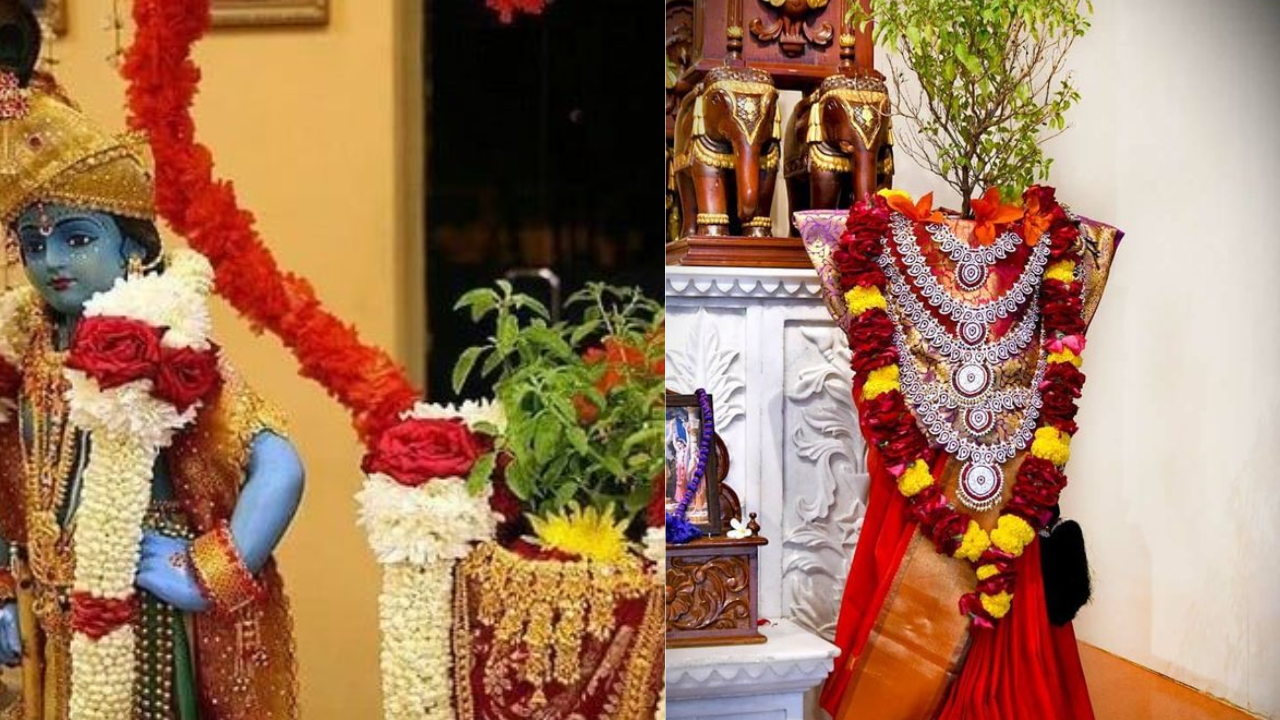 तुलसी विवाह का पर्व का हिंदू धर्म में बहुत ही खास महत्व है। इस दिन माता तुलसी और भगवान शालीग्राम जी का विवाह कराया जाता है। तुलसी विवाह के दिन तुलसी में कुछ चीजों को अर्पित करना बहुत ही शुभ होता है। इस दिन विधिवत रूप से तुलसी पूजन करने से तुलसी महारानी प्रसन्न होती हैं। आइए जानते हैं तुलसी विवाह के दिन किन चीजों को अर्पित करना शुभ माना जाता है।