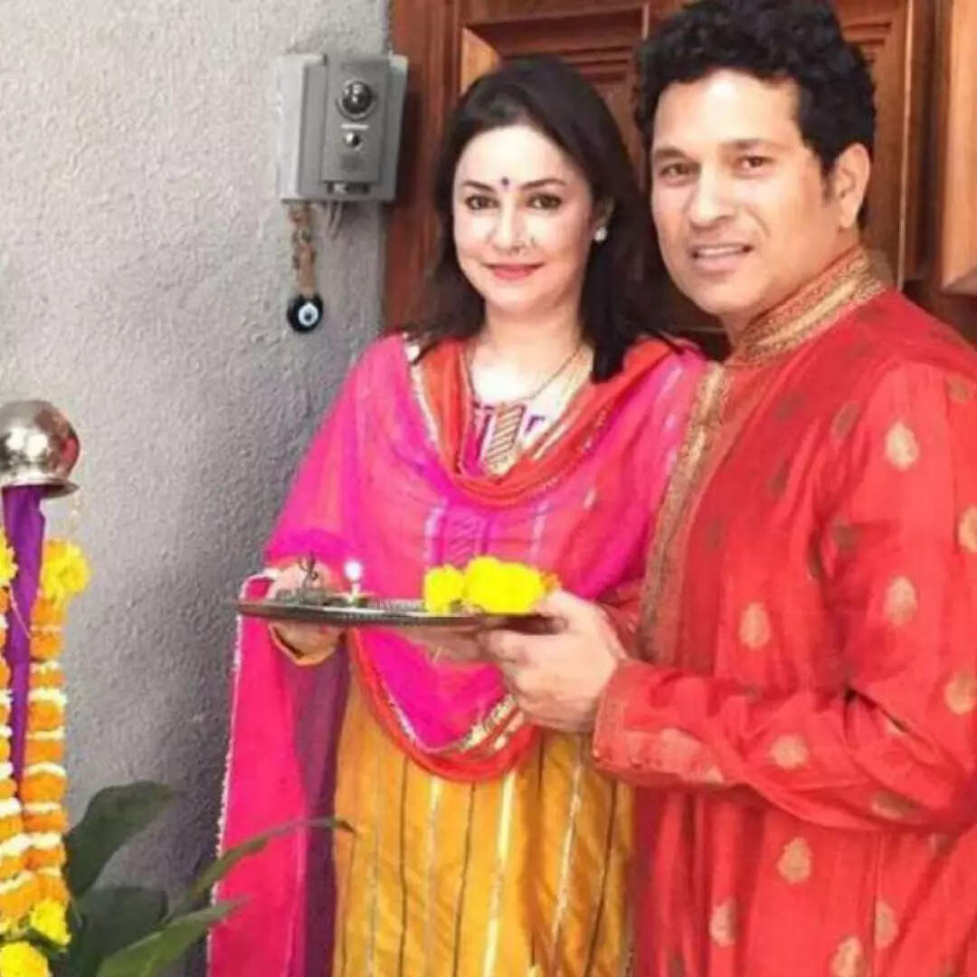 सचिन और अंजली तेंदुलकर